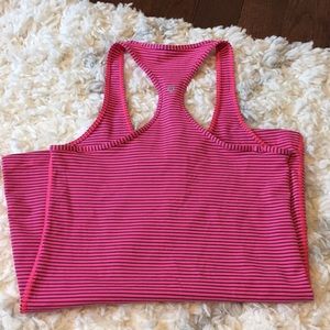 Lululemon pink tank top size 6